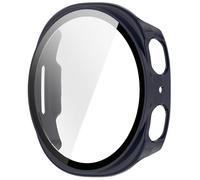 PC Tempering Glass Watch Cover per 8 40mm / 44mm / Classic Smartwatch All Around Copertura protettiva Bumper Housing Skin Screen Protector Frame Resistenza ai graffi Accessorio indossabile