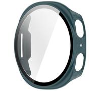 PC Tempering Glass Watch Cover per 8 40mm / 44mm / Classic Smartwatch All Around Copertura protettiva Bumper Housing Skin Screen Protector Frame Resistenza ai graffi Accessorio indossabile