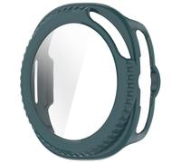 PC Tempering Glass Watch Cover per 8 40mm / 44mm / Classic Smartwatch All Around Copertura protettiva Bumper Housing Skin Screen Protector Frame Resistenza ai graffi Accessorio indossabile