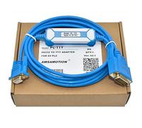 PC-TTY for PLC Programming Cable S5 Series Communication Data Download Gold Plated (Blue 3m)