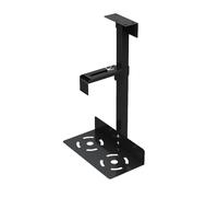 PC Under Desk Mount Holder - 360° Swivel Adjustable CPU Stand | Space Saving Steel Computer Case Mount, Heavy Duty Desktop towar Support for Office, Home, Studio - Fits Large, Medium PC Chassis