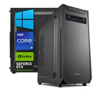 PC Workstation intel i9 12900K 16 Core 5,20 Ghz - Ram 64 GB - SSD M.2 1 TB - HD 2 TB - GTX 1650 4 GB - DVD - Wi-Fi e Bluetooth - Windows 10/11 Pro