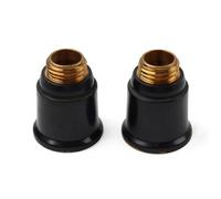 PC0114 - Cappuccio protettivo al plasma per torcia S75, confezione da 2 pezzi, bachelite + copertura ugello esterno in rame, compatibile con sistema di taglio al plasma S75