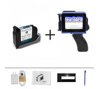 PC12 12. Stampante a getto d'inchiostro portatile da 7 mm per codici a barre dei codici a barre dei codici batch da date di numeri e date di scadenza(With 1 ink-12.7mm)