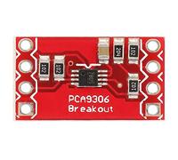 PCA9306 Modulo scheda breakout traduttore di livello di tensione bidirezionale doppio Bus I2C ad alta velocità compatibile per applicazioni in modalità mista PCB rosso