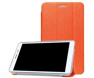 PCATEC Huawei MediaPad T2 8.0 PRO Custodia, Ultra Leggero Sottile in Pelle PU Tablet Clear Case per Huawei MediaPad T2 8 PRO 20,3 cm Tablet/per Huawe HONOR2 8.0 Tablet (2016 Version) Orange