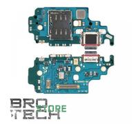 PCB DOCK CONNETTORE LETTORE SIM SAMSUNG S21 ULTRA G998 ORIGINALE SERVICE PACK