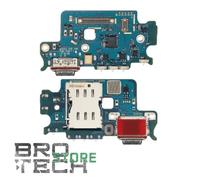 PCB DOCK CONNETTORE MICROFONO LETTORE SIM SAMSUNG S23 S911 ORIGINAL SERVICE PACK