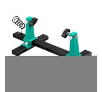 PCB Holder - Regolabile Circuit Board Clamp with Rotating Arms | Soldering Repair Tool for Electronics Workbench Assembly, Projects, Anti-Slip Base, Hands-Free Support Stand for PCB Maintenance