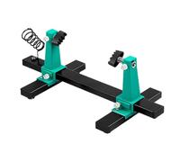 Pcb Holder Stand, Welding Auxiliary Fixture, 16.06x6.5in Portable Desktop Tool, Adjustable Rotating Frame, Stable Non Slip Base for Desoldering Brazing, Circuit Repair, Jewelry Silversmithing