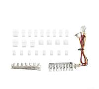 PCB LED per Voron 2.4 per estrusore stealthburner LED | 3 LED RGB seriali, bianco caldo puro, cablaggio semplice, cavo PTFE, plug and play
