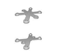 PCB Mounting Bracket with DIN Rail for 7cm x 5cm Circuit Boards Universal