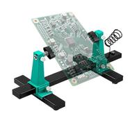 PCB, stabilizzazione manuale della saldatura, modellismo regolabile, supporto per saldatura PCB con morsetti girevoli, 16,06 x 6,5 x 4,92 pollici per la riparazione di gioielli e