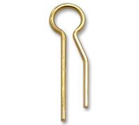 PCB Test Terminale, Naturale Anello, 1mm, x100 - TEST-3