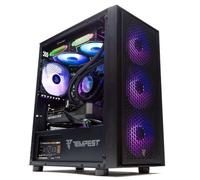 PcCom Ready PC Gaming AMD Ryzen 7 5700X, RTX 5060 8GB DLSS4, 32GB RAM DDR4, SSD 1TB NVMe, Raffreddamento Liquido 240mm ARGB