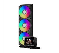 PCCOOLER CPS GT360M ARGB Display BK, AIO CPU Cooler TDP 300W con schermo IPS da 2,8", sistema di raffreddamento a liquido con 3 ventole ARGB PWM, per Intel LGA 1851/115X/1700/1200 & AMD AM5/AM4