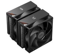 PCCOOLER CPS RT620 Digital BK Dissipatore CPU TDP 265W con display digitale in tempo reale, 6 tubi di calore in rame, due ventole FDB da 120 mm, per AMD AM4/AM5, Intel LGA 115X/1200/1700/1851