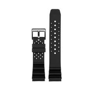 PCCWBCPJC Cinturino in caucciù da 20 mm 22 mm compatibile con Casio MDV-106 107 Diver Scuba SLA019J1 Orologio 2784 Cinturino in silicone(Black black,20mm)