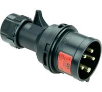 Pce - 013-6TTX - 16A 230V 3P CEE Spina Industriale, IP44, Nera