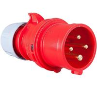 PCE - 014-6 - 16a 400v 4p Cee Spina Industriale, Ip44, Rosso