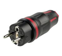 PCE 05721-sr Spina di sicurezza 250 V Nero/Rosso IP54
