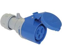 PCE 213-6TT Presa Industriale CEE 16A 230V 3P IP44 Blu