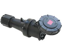 PCE - 235-6X - 63a 400v 5p Cee Industriale Presa, Ip67, Nero