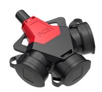 PC Electric 253711-sr Connettore a 3 vie Gomma 250 V Rosso IP54