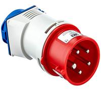 PCE 47422L - Adattatore per Caravan, 5 Poli, CEE, 16 A, Schuko