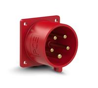 PCE 625-6 Spina per Accessori CEE 70x70 Diritta 32A 5p 6h IP44