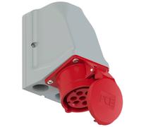 Pce 917-6v presa da parete cee 16 a 7 poli 400 v