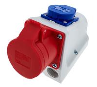 PCE 9215-6 Combo 16A 5pol Wall