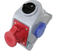 PCE 96061551 Presa da parete CEE 16 A 5 poli 400 V 1 pz.