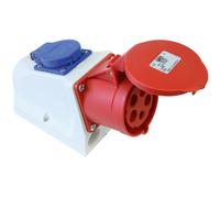 PCE Cee Presa a Muro Kombo Con Corrente Trifase 16A 32A 400V VDE