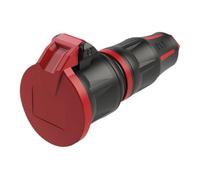 PCE Connettore in gomma solida IP54 con coperchio incernierato Industrial ser