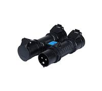 PCE H-CONNECT 240V 16A 2P+E Splitter a tre vie