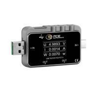 PCE Instruments PCE-FCT 5 Misuratore USB digitale incl. tester di tensione