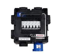 PCE Scatola di distribuzione IMST 32A 240V In, 6 x 13A, 6 x DP 10A RCBO