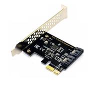 PCE2SAT-A01 Scheda di espansione PCI-E 1X a SATA3.0 Scheda di trasferimento da 6
