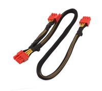 PCExpress PCIE 8 pin Doppio 6+2 pin Scheda Video Adattatore cavo alimentazione