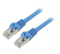 PCF6A-10CC-1000-B Patch cord S/FTP 6a Line CCA LSZH blu 10 m 26AWG fili: 8 LANB