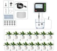 PChero Sistema di irrigazione automatica per interni, impianto automatico per irrigazione a goccia, sistema di irrigazione per interni ed esterni, balcone, giardino, prato, piante da appartamento,