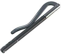 Pchnfei Fermasoldi in metallo nero con clip per banconote, per sostituire le parti del raccoglitore con morsetto a molla, porta banconote, portafogli, custodie per carte di credito, fermasoldi, Nero ,