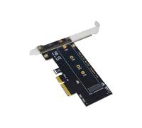 PCI-E 3.0 X4 A NVMe M.2 NGFF M Chiave SSD Riser Scheda di Espansione per 2230/2242/2260/2280 M.2 SSD EM2-5001