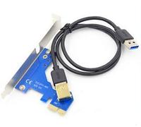 PCI-E a PCI Adattatore Scheda PCI e a Dual PCI Slot Scheda di Espansione Supporto Scheda di Acquisizione Oro Scheda Fiscale Scheda Audio