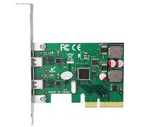 PCI-E a USB 3.1 Scheda di espansione a 2 porte PCI per Express Type-C interno Add in Ca