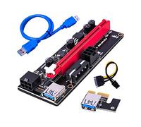 PCI-E VER 009S 1x a 16x Prolunga grafica Adattatore USB 3.0 Cavo USB Blu