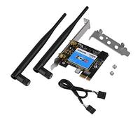 PCI Express Wireless Card, PCIE Network Card 433Mbps Dual Band 2.4G/5G + Wireless 4.0 Wireless Network Card, PCIE Expansion Card for Desktop