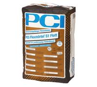 PCI Adesivo Flessibile S1 Flott 20 KG per Grande Formato Boden-Fliesen