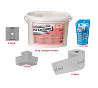 PCI Lastogum-Dichtset 15 KG Bianco Impermeabile Flessibile Il Tenuta